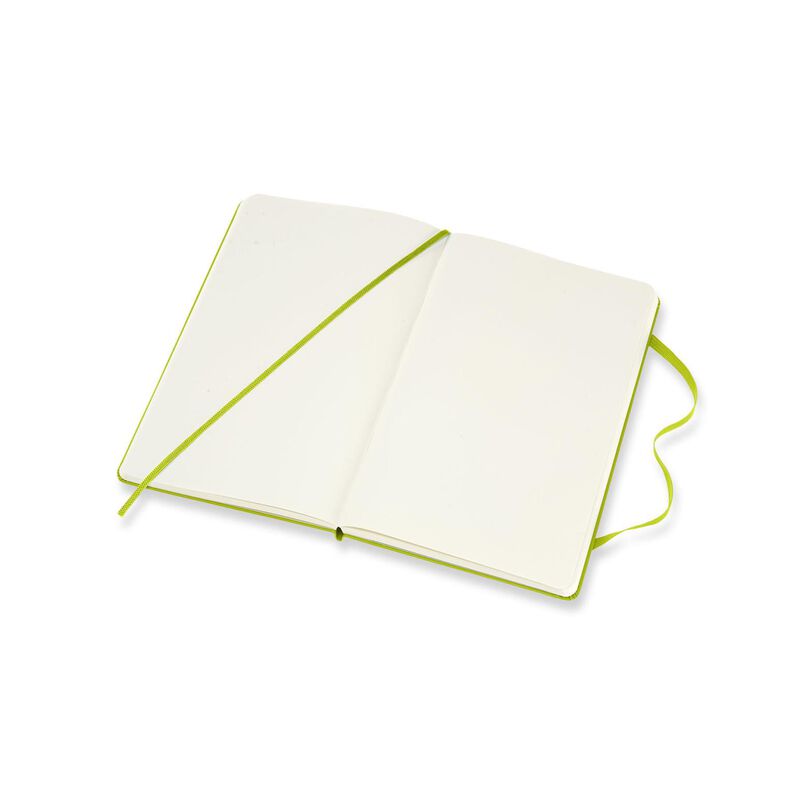 Moleskine Notebook Large Plain Hard Lemon Green image number 3
